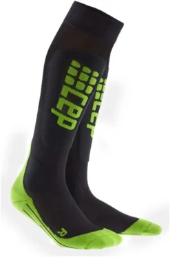 CEP Ski Ultralight Socks -Mammut Winkel cep ski ultralight socks black green 2 black green 0