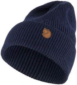 Fjallraven Directional Rib Beanie -Mammut Winkel fjallraven directional rib beanie dark navy 4