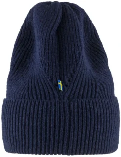 Fjallraven Directional Rib Beanie -Mammut Winkel fjallraven directional rib beanie dark navy 5