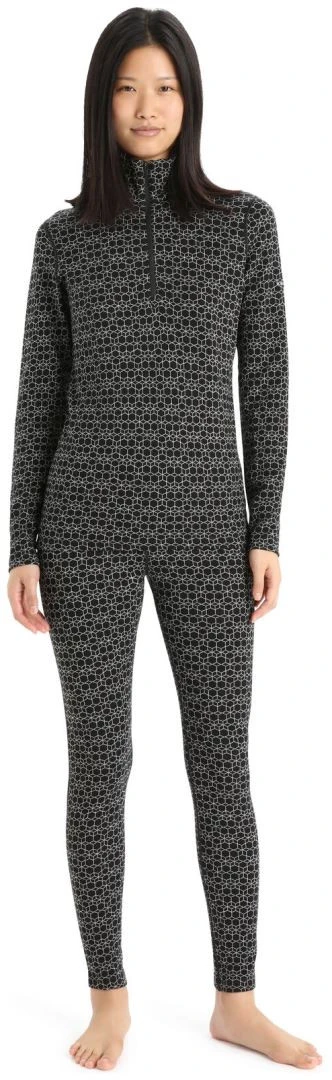 Icebreaker 250 Vertex Long Sleeve Half Zip Alpine Geo Women's 2 Icebreaker 250 Vertex Long Sleeve Half Zip Alpine Geo Women's - Afbeelding 2