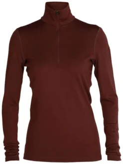Icebreaker 260 Tech Long Sleeve Half Zip Women's -Mammut Winkel icebreaker 260 tech long sleeve half zip women espresso xs espresso 0