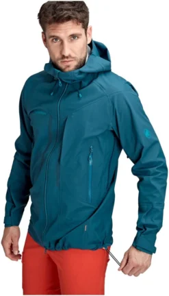 Mammut Masao Hardshell Hooded Jacket Men 16 Mammut Masao Hardshell Hooded Jacket Men -Mammut Winkel mammut masao hs hooded jacket wing teal s wing teal 1
