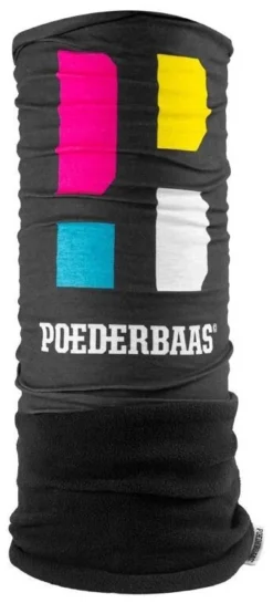 Poederbaas Neckwarmer -Mammut Winkel poederbaas neckwarmer black big logo one size black big logo 0