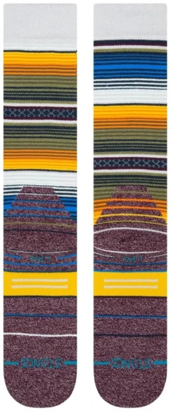 Stance Curren Snow -Mammut Winkel stance curren snow grey 2 1